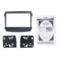 Picture of Metra 95-7320 Dash Kit Fits select 2006-08 Hyundai Sonata models — double-DIN radios (Black)